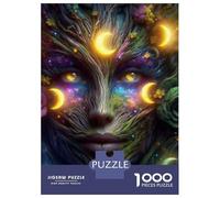 Jigsaw Puzzles for Adults 1000 Piece Cosmic Tree Woman Puzzle for Adults Brain Teaser Game Enhance Memory Fun at Home Activities, 70x50cm/1000pcs