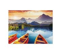 Jigsaw Puzzles for Adults 1000 Piece，Crystal lake，Difficult Puzzle Perfect Educational Gift for Boys And Girls（38x26cm）-D31