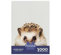 Jigsaw Puzzles for Adults 1000 Piece Cute Baby Hedgehog Puzzles for Adults Relaxing Games A Work of Art Fun Activities at Home 38x26cm/1000pcs