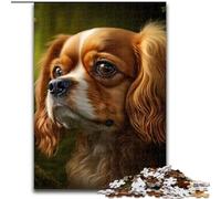 Jigsaw Puzzles for Adults 1000 Piece Cute Brown Dog Made of Wood, Fun Activity for at Home 50x75cm Family Fun Activity, Brain Challenge, for Teenager