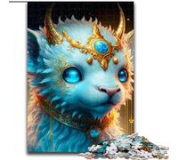 Jigsaw Puzzles for Adults 1000 Piece Cute Dragon Baby Made of Wood, Fun at Home Activities, Birthday Present, Travel Gifts 50x75cm Birthday Party for Men Women