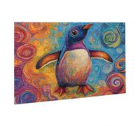 Jigsaw Puzzles for Adults 1000 Piece Cute Jigsaw Puzzle-Colourful, Challenging Game/Brainteasing Adult Jigsaws, The Whole 3D Jigsaw Gifts for Women, Men Beautiful Decoration-Penguin fr0-307