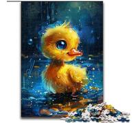 Jigsaw Puzzles for Adults, 1000 Piece Cute Little Yellow Duck Jigsaw Family Interactive Game, Ideal for Teenagers, Brain Teaser Gift (size : 50x75cm)