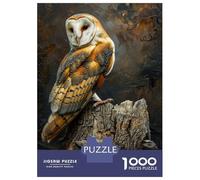 Jigsaw Puzzles for Adults 1000 Piece Cute Owl Bird Puzzles for Adults Hands-on Game Stress Reliever Stress Reduction Gifts 38x26cm/1000pcs