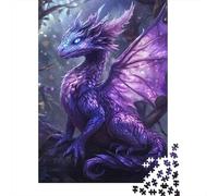 Jigsaw Puzzles for Adults 1000 Piece Cute Toddler Dragon Paperboard Puzzles for Adults Funny 1000pcs (38x26cm)