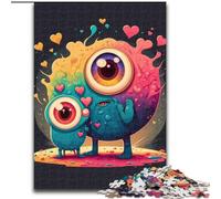Jigsaw Puzzles for Adults 1000 Piece Cyclops Art Display Made of Wood, Perfect DIY Art Decor Or Birthday Gift 50x75cm for Family Interactive Game