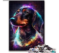 Jigsaw Puzzles for Adults 1000 Piece Dachshund Challenging Puzzles size 38x26cm Ideal DIY Decor & Brain Teaser Gift