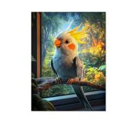 Jigsaw Puzzles for Adults 1000 Piece，Dance on AST - Lovebird in Front of TV，Difficult Puzzle Perfect Educational Gift for Boys And Girls（50x70cm）-AC87