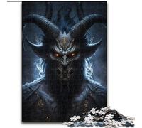 Jigsaw Puzzles for Adults 1000 Piece Dark Lord Made of Wood, Perfect DIY Art Decor Or Birthday Gift 50x75cm for Family Interactive Game