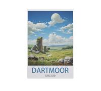 Jigsaw Puzzles for Adults 1000 Piece，Dartmoor England，Difficult Puzzle Perfect Educational Gift for Boys And Girls（38x26cm）-AN54
