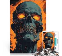 Jigsaw Puzzles for Adults 1000 Piece Death Awaits Made of wood，for 14+ Challenging To Complete But Fun And Humorous great gift。size：50x75cm/14.96x20.47inch