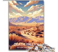 Jigsaw Puzzles for Adults 1000 Piece Death Valley National Park Challenging Game And Family Play with Fully Interlocking Randomly Shaped Pieces (38x52cm) 1000pcs
