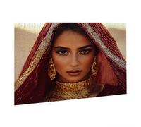 Jigsaw Puzzles for Adults 1000 Piece Desert Jigsaw Puzzle-Colourful, Challenging Game/Brainteasing Adult Jigsaws, The Whole 3D Jigsaw Gifts for Women, Men Beautiful Decoration-Woman fr0-335