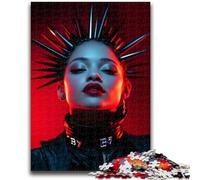 Jigsaw Puzzles for Adults 1000 Piece Devil Girl Brain Teaser Game Educational Game for Birthday, Chrismas for for Age 14 50x75cm