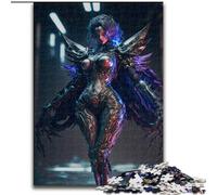 Jigsaw Puzzles for Adults 1000 Piece Devil Made of Wood, Fun Present & Activity for Home 50x75cm Birthday Party for Men Women