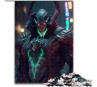 Jigsaw Puzzles for Adults 1000 Piece Devil Made of Wood, Perfect Home Or Office Decor, Ideal 50x75cm for Family Interactive Game