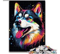 Jigsaw Puzzles for Adults 1000 Piece Dog Made of Wood, Perfect Home Or Office Decor, Ideal 50x75cm for Family Interactive Game