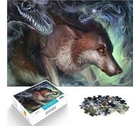 Jigsaw Puzzles for Adults 1000 Piece Dog's nightmare Lernspielzeug für die ganze Familie Kunstwerk Geschenk52x38cm