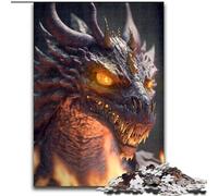 Jigsaw Puzzles for Adults, 1000 Piece Dragon Head I Puzzle Perfect for Family Fun on Christmas, Thanksgiving, Birthdays & Easter (size : 26x38cm)