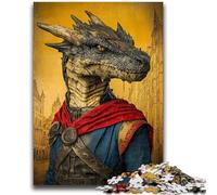 Jigsaw Puzzles for Adults 1000 Piece Dragon Rider Educational Games Home Decoration Educational Game for Birthday, Chrismas 50x75cm