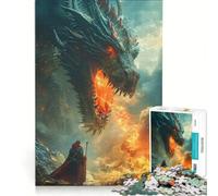 Jigsaw Puzzles for Adults 1000 Piece Dragons Breath, Educational Game, Hand Speed Race, Birthday Present, Gifts, 38x26cm