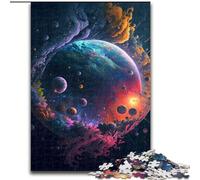 Jigsaw Puzzles for Adults 1000 Piece Dream Galaxy Jigsaw Puzzle Made of Wood,Challenging Brain Teaser for Teenagers & Families 1000pcs(50x75cm)