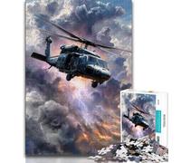 Jigsaw Puzzles for Adults 1000 Piece Dream Helicopter,learning Educational Toys Fun at Home Activities,Birthday Present,Travel Gifts (75x50cm)