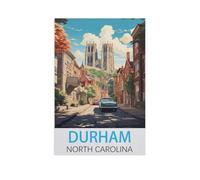 Jigsaw Puzzles for Adults 1000 Piece，Durham North Carolina，Classic Puzzle Teens Boys Girls Puzzles for DIY Intellective Educational Game, Gift Home Decor（50x70cm）-FV49