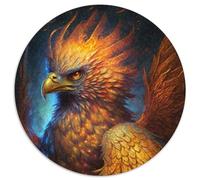 Jigsaw Puzzles for Adults 1000 Piece Eagle 1000Pc Adults Round Jigsaw Puzzle Educational Brain Teaser, Artistic Home & Office Decor, 14+ Age (Size 67.5x67.5cm)