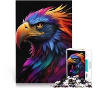 Jigsaw Puzzles for Adults 1000 Piece Eagle splash painting Spiele Spielzeug Geschenk Künstlersammlung, Bildende Kunst52x38cm