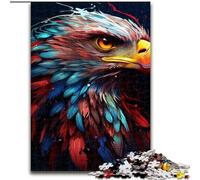 Jigsaw Puzzles for Adults 1000 Piece Eagle's Head Jigsaw Puzzles Made of cardboard, for Parents, Lovers, Friends - Age 14+ 1000pcs(26x38cm)