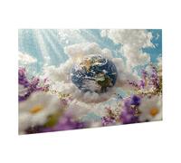 Jigsaw Puzzles for Adults 1000 Piece Earth Jigsaw Puzzle-Colourful, Challenging Game/Brainteasing Adult Jigsaws, The Whole 3D Jigsaw Gifts for Women, Men Beautiful Decoration fr0-1189