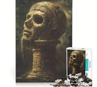 Jigsaw Puzzles for Adults 1000 Piece Echoes of A Forgotten Era, Impossible Game, Difficult Hard, Unique Birthday And Gifts 50x75cm