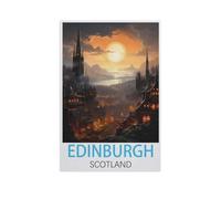 Jigsaw Puzzles for Adults 1000 Piece，Edinburgh Scotland，Difficult Puzzle Perfect Educational Gift for Boys and Girls（50x70cm）-FU72