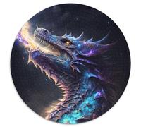 Jigsaw Puzzles for Adults 1000 Piece Elder Dragons Cosmic Reign Puzzles for Adults DIY Decoration, Brain Challenge, for Adult, Family, 67.5x67.5cm