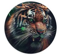 Jigsaw Puzzles for Adults, 1000 Piece Elemental Lightning Tigers Cardboard Jigsaw Puzzles Toys Gift Educational Intellectual Decompressing Fun Family Game (67.5x67.5cm)