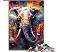 Jigsaw Puzzles for Adults, 1000 Piece Elephant Nebula cardboard Jigsaw Puzzles for Adults size 26x38cm Brain Challenge, for Teenagers & Home Decor