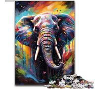 Jigsaw Puzzles for Adults, 1000 Piece Elephant Nebula Difficult Puzzles for Adults size 26x38cm Brain Teaser Game for Teenagers, Perfect