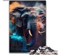 Jigsaw Puzzles for Adults 1000 Piece Elephant Nebula Puzzles for Adults Family Interactive Game, Ideal for Teenagers, Brain Teaser Gift (Szie 50x75 cm)