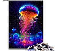 Jigsaw Puzzles for Adults, 1000 Piece Enchanted Jellyfish Puzzle Perfect for Family Fun on Christmas, Thanksgiving, Birthdays & Easter (size : 26x38cm)