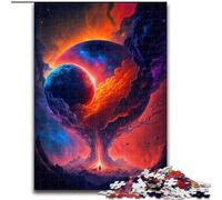 Jigsaw Puzzles for Adults 1000 Piece End of The Universe Made of Wood, Fun at Home Activities, Birthday Present, Travel Gifts 50x75cm Birthday Party for Men Women