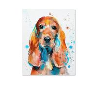 Jigsaw Puzzles for Adults 1000 Piece，English Cocker Spaniel Dog，Classic Puzzle Teens Boys Girls Puzzles for DIY Intellective Educational Game, Gift Home Decor（50x70cm）-F79