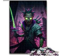Jigsaw Puzzles for Adults 1000 Piece Evil Killer Jigsaw Adult Game Gift Family Interactive Game Brain Challenge Gift (size : 26x38cm)