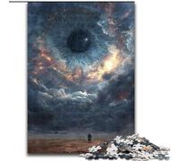 Jigsaw Puzzles for Adults 1000 Piece Eye in The Sky, Stress Reliever Difficult Challenge Secret Santa Gifts for Age 14 Years Up (Size 26x38cm)