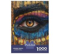 Jigsaw Puzzles for Adults 1000 Piece Eye Makeup Art Design Ideas Jigsaw Puzzle Fun Games Birthday Present Unique Birthday And Xmas Gifts 70x50cm/1000pcs
