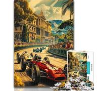 Jigsaw Puzzles for Adults 1000 Piece F1 Racing Jigsaw,Educational Games Wall Decoration Unique Birthday And Xmas Gifts 26x38cm