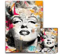 Jigsaw Puzzles for Adults 1000 Piece Famous Actors Wooden Puzzles Perfect for Christmas, Halloween, Easter, New Year 50X75CM