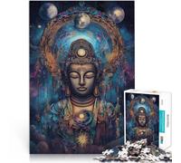Jigsaw Puzzles for Adults 1000 Piece Fantastic Buddha Help the brain exercise addictive toys to cultivate patience 50x75cm Good Gift for 14+