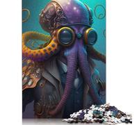 Jigsaw Puzzles for Adults 1000 Piece Fantastic Octopus Puzzles for Adults Woodenboard Puzzles Funny Gift 1000pcs (75x50cm)