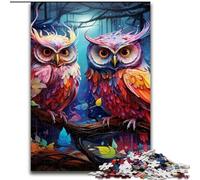 Jigsaw Puzzles for Adults 1000 Piece Fantasy Art Owl Puzzles for Adults size : 50x75cm for Mother'S Day, Birthdays, Christmas
